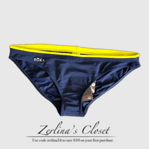 Rōka Elite Triangle Tie Aegean Intense Bottom Blue 38 XL